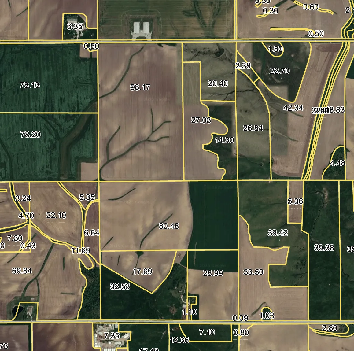 Field Boundaries (CLU)