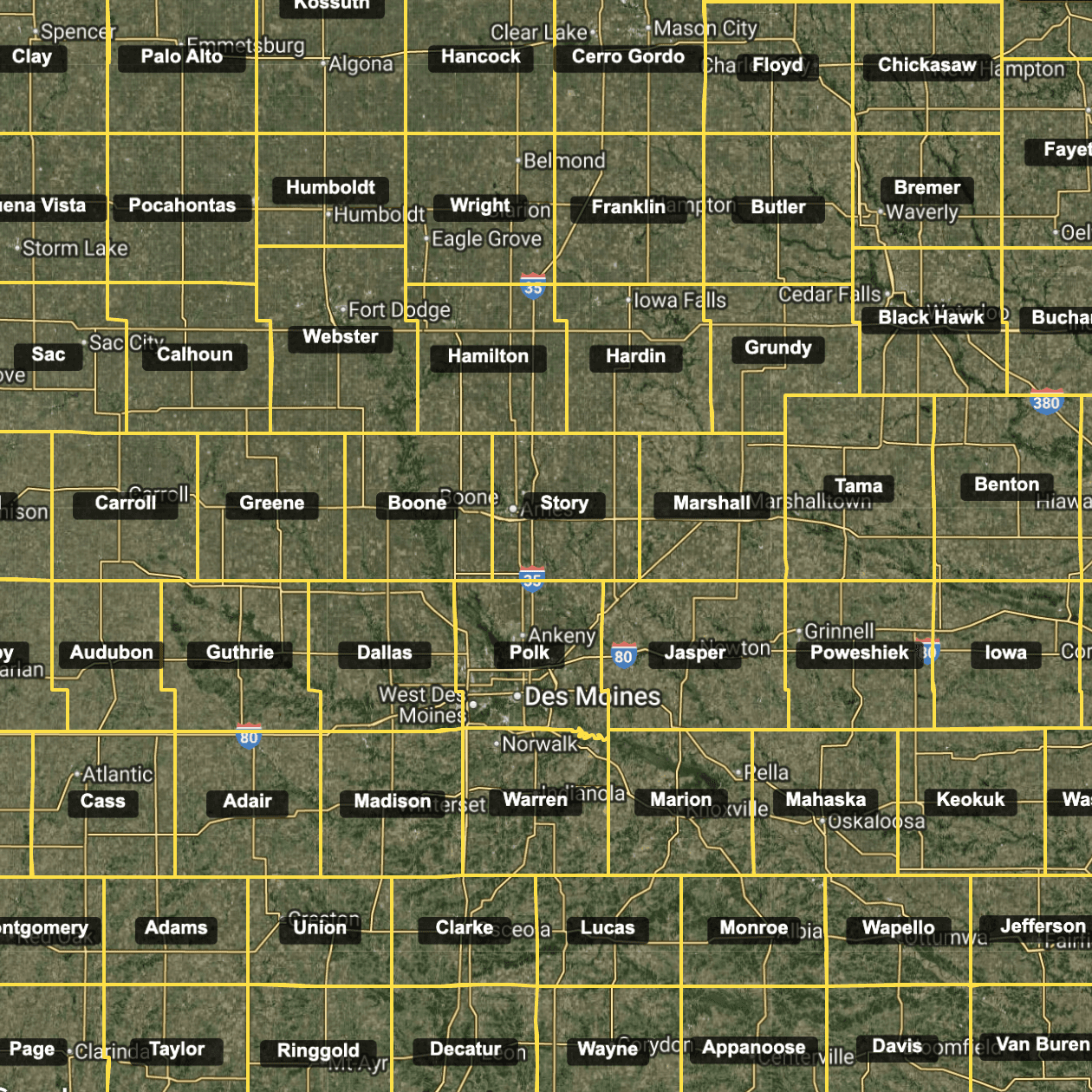 U.S. County Boundaries
